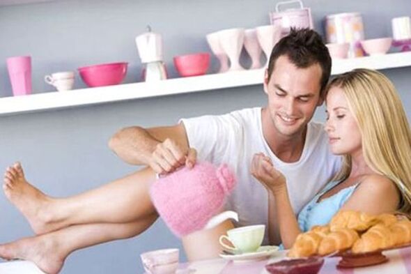 glécklech Mann a Fra